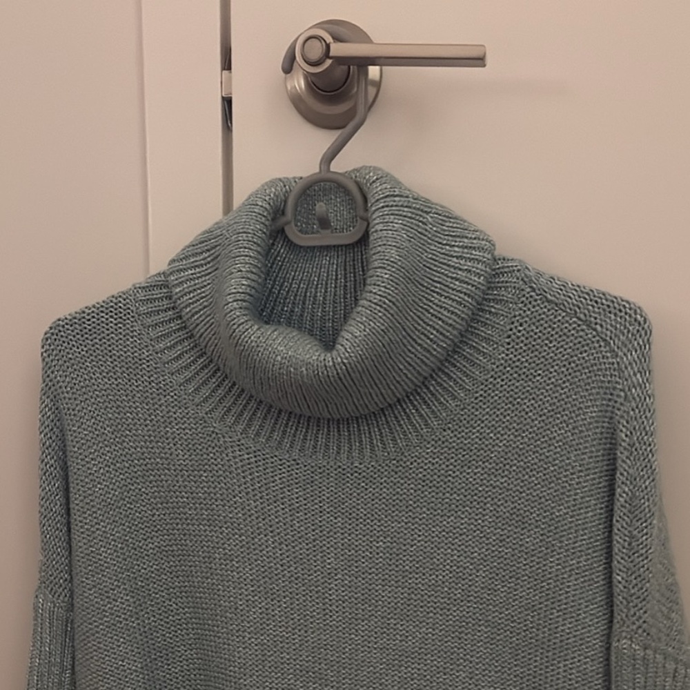 Blue Turtle Neck